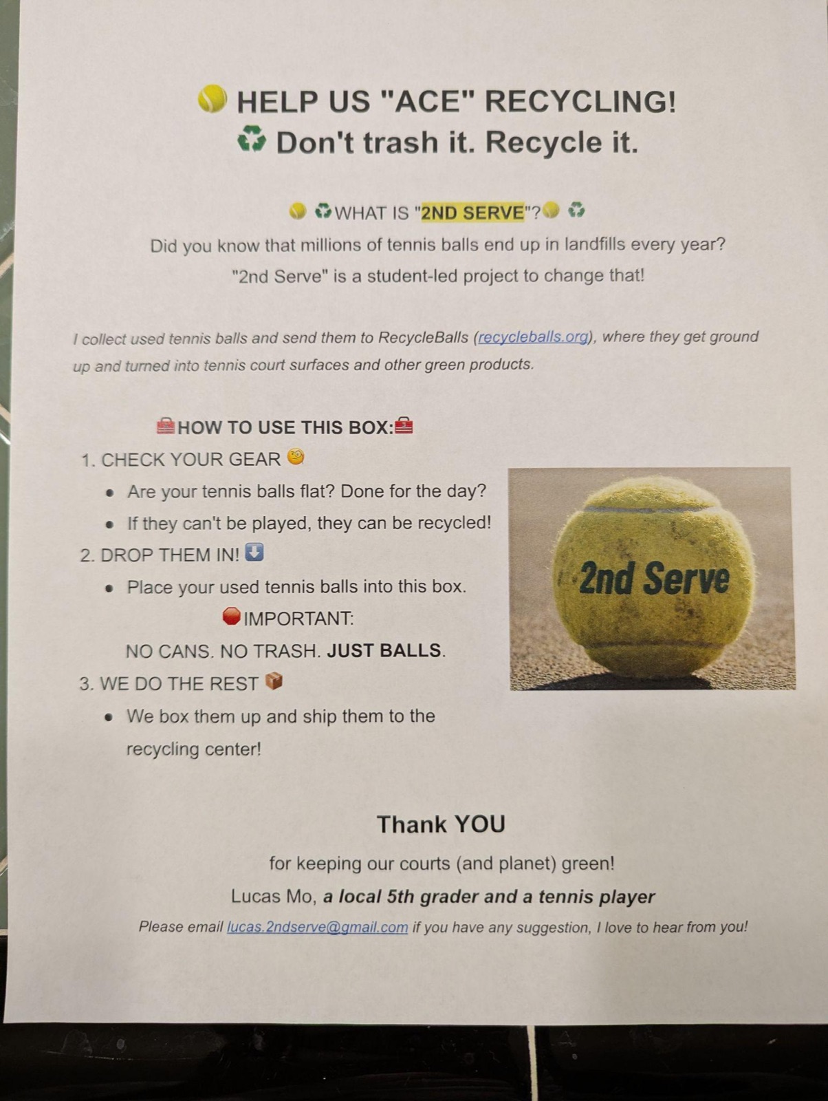 Pitch board for the city.